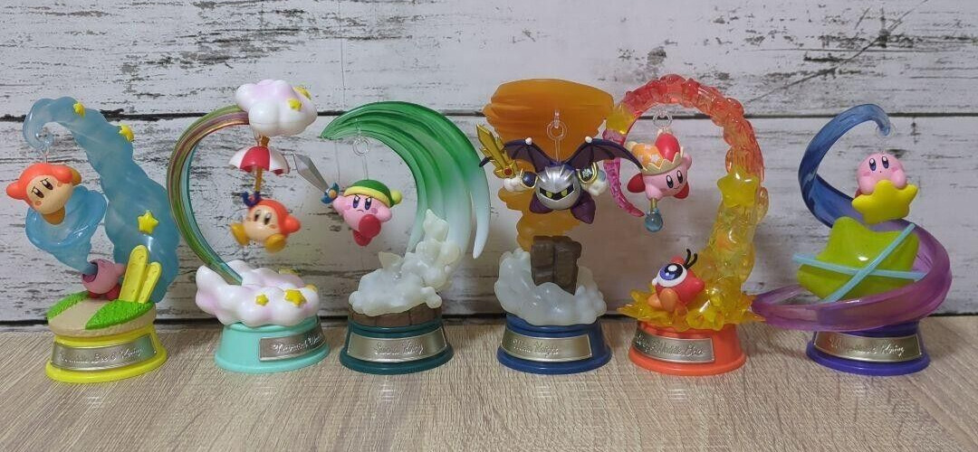 Re-Ment Kirby of the Stars Swing Kirby Figure All 6 Types Complete Set Unboxed
