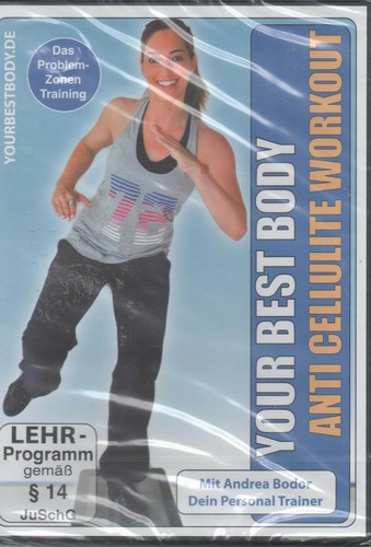 Your Best Body Anti Cellulite Workout DVD NEU mit Andrea Bodor Personal Trainer - Bild 1 von 2