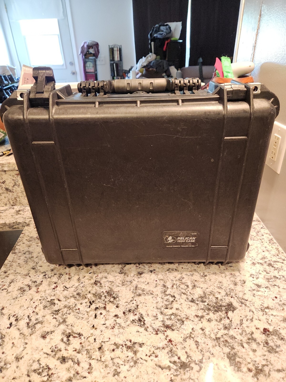 Pelican 1550 Camera Drone Hard Protector Case Black with Foam-image