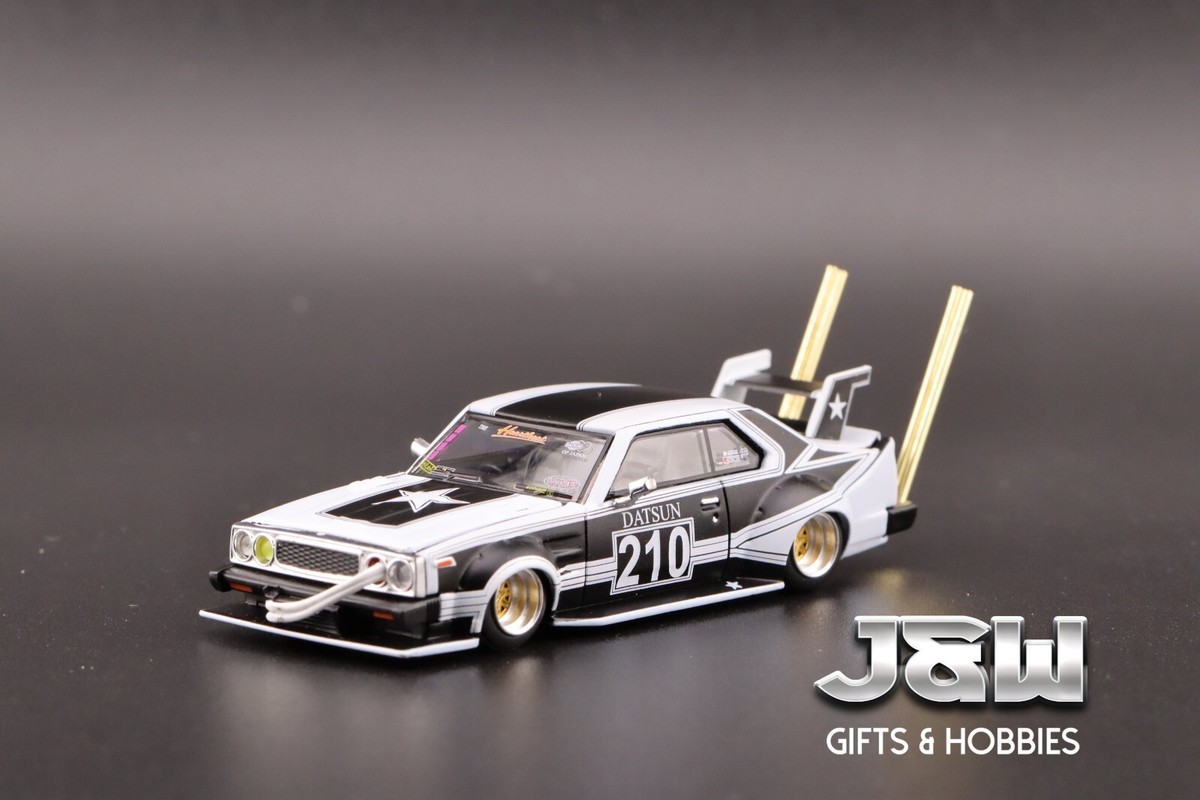 Pop Race C210 Bosozoku Style Matt Black 1/64 | eBay