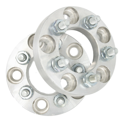 4-Pack 1.25" Wheel Spacers - 5x120 To 5x4.5 Adapters, 74mm Hub Bore, Forged Aluminum