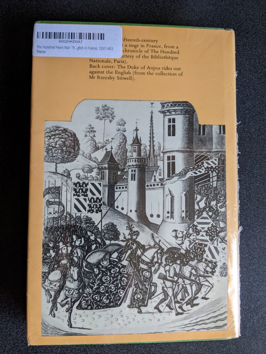 希少　The Hundred Years War Desmond Seward THE HUNDRED YEARS WAR The English in France, 1337-1453