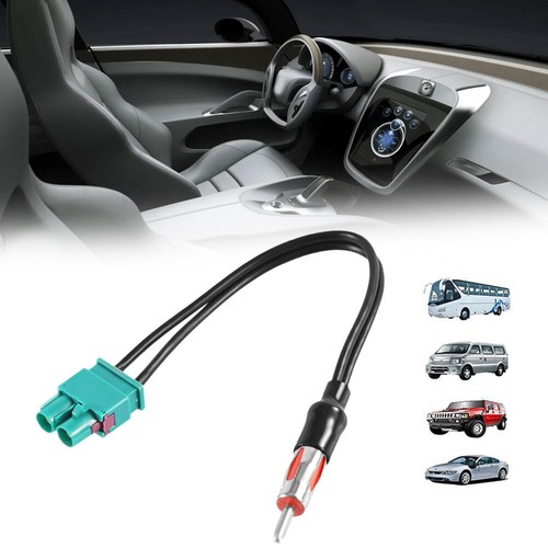Car Radio Audio Cable Adaptors Antenna Audio Cable Double Fakra-Din Male Aerial - Picture 12 of 12