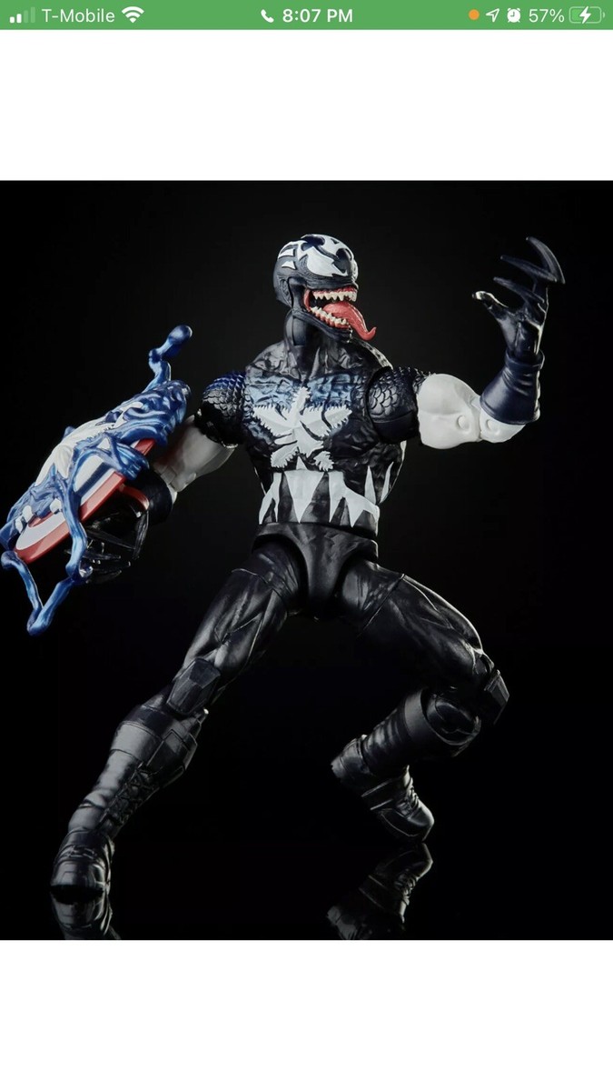 MARVEL LEGENDS ヴェノム + 20周年キャプテン・アメリカ Amazon.com: Marvel Legends Series Gamerverse Captain America
