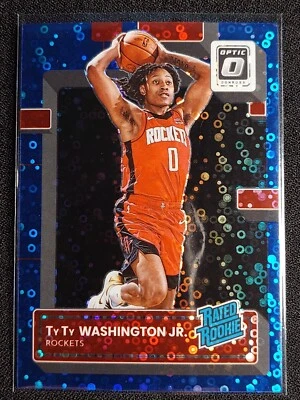Panini Donruss Optic 2022-23 TyTy Washington Jr. #231 Rookie Blue Fast Break /49 - Bild 1 von 2