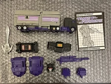 Motormaster Stunticons Complete 1986 Vintage Hasbro G1 Transformers Make Menasor