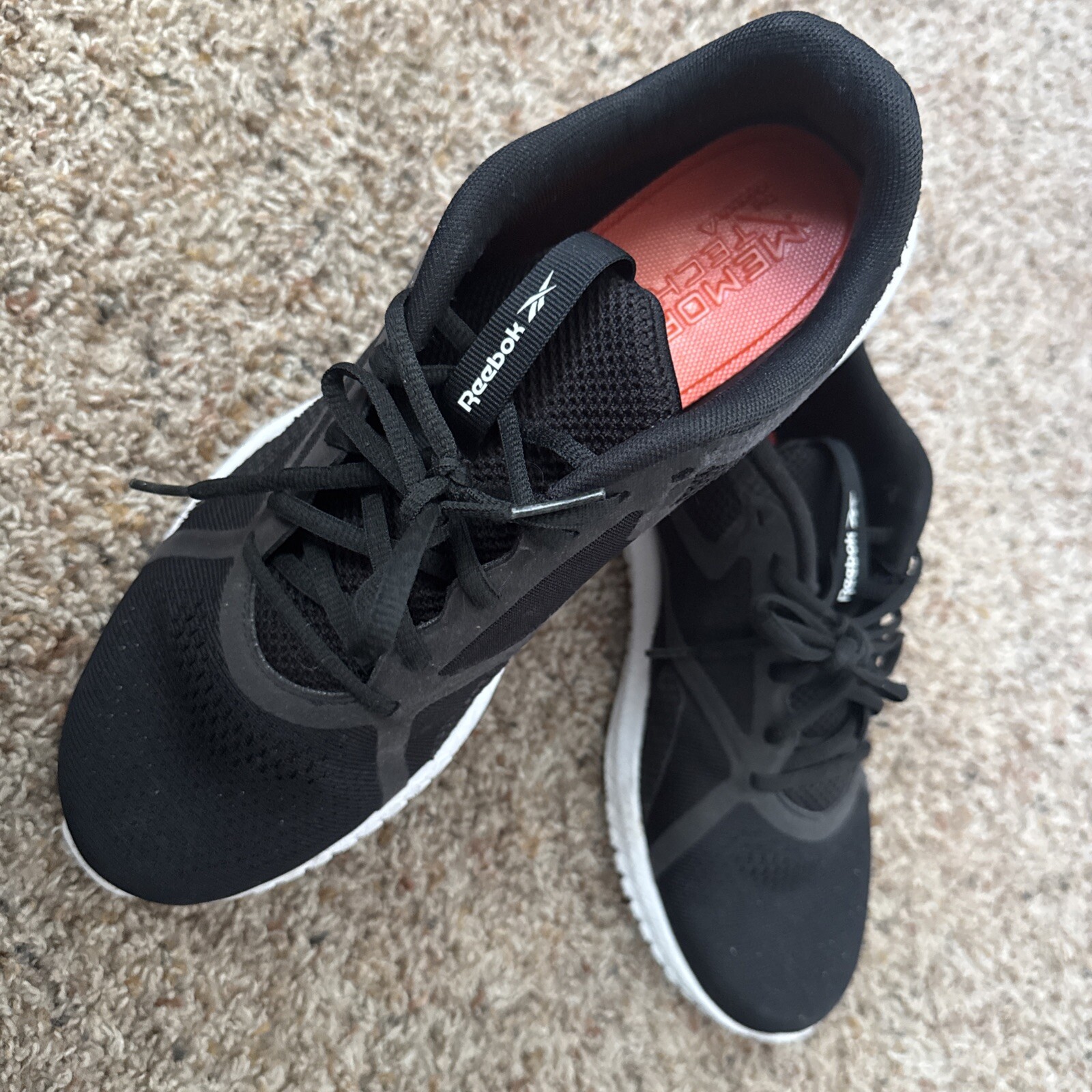 Reebok men Flexagon  Memory Tech Sneaker black  H… - image 1