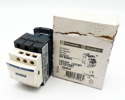 Telemecanique LC1D12B7 LC1D12 034916 24V 50/60Hz Schütz Contactor -unused/OVP-
