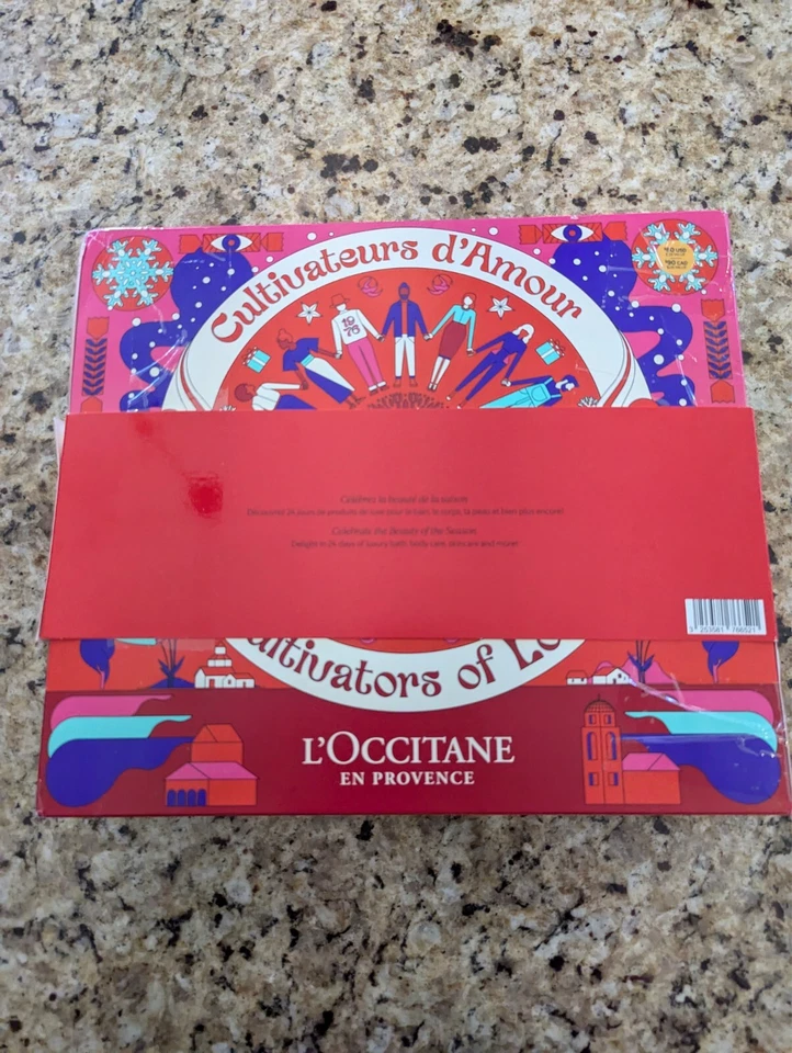 Calendario de Adviento L’Occitane Clásico Belleza Nuevo 24 Productos Foto 2 de 4