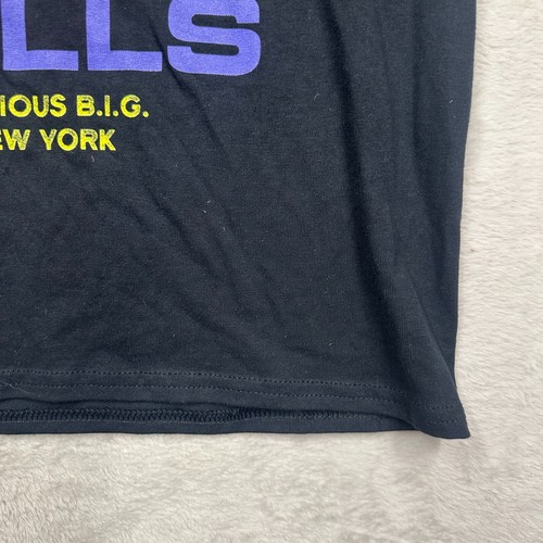 Notorious BIG Mens Sz L Black Biggie Smalls T-Shirt Graphic Print Hip Hop 90s - Picture 5 of 10