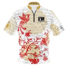 NEW I AM Bowling  Chinese Phoenix Bowling Jersey Sizes S-4XL Moisture-Wicking