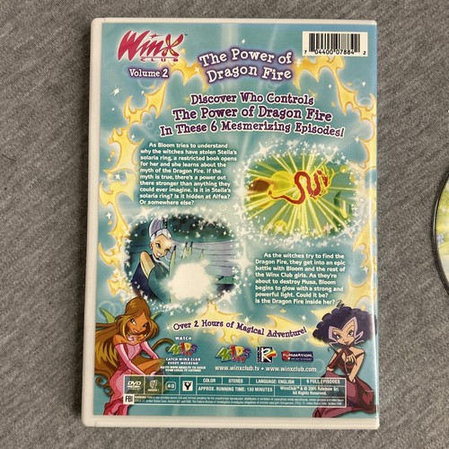 Winx Club: The Power of Dragon Fire (DVD, 2005) - Picture 3 of 4