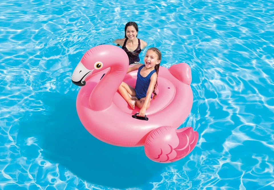 Intex57558 Flamingo Inflable Paseo 56" X 54" X 38" Agua Fría Flotador Rider Foto 4 de 4