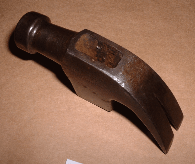 Vintage 7oz. Plumb Curved Claw Hammer Head with Makers Mark eBay