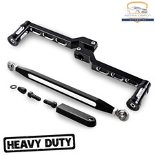 Black Heel Toe Shift Lever Shifter Peg + Linkage for Harley Electra Glide 88-16
