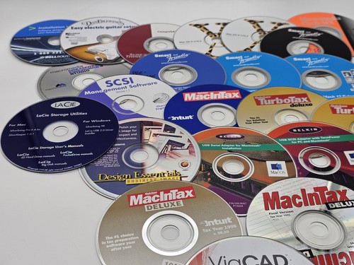 Lot of 22 Software Maclintax Belkin Lacie Scsi Viacad Smart Friendly Mac OS.... - 第 3/6 張圖片