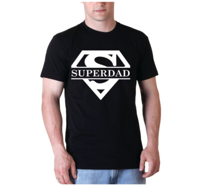 NEW! Super Dad Father's Day Hero T-shirts Various Colors S-5XL