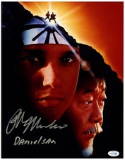 The Karate Kid Ralph Macchio Autographed 11x14 Photo ACOA Witness ITP