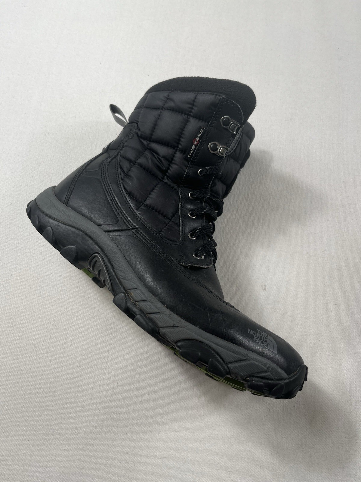 SALOMON Stivali termici da uomo neri impermeabili The North Face con zip taglia 10