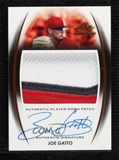 2014 Leaf Trinity Patch Auto Bronze Joe Gatto #PA-JG2 Patch Auto 15ee