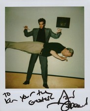 David Copperfield Magician Signed Polaroid Photo Levitating Ken Klosterman