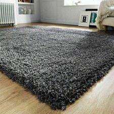 EXTRA THICK HEAVY 5CM PILE SOFT SHAGGY RUGS MODERN AREA RUGS BEDROOM HALL RUGS (