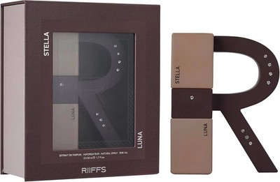 Stella & Luna Extrait De Parfum Spray by Riiffs Perfumes (2 x 50ml/1.7oz)