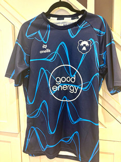 Bristol Bears Players Rugby Shirt/Short Sleeve Navy BlueBear size XL BN