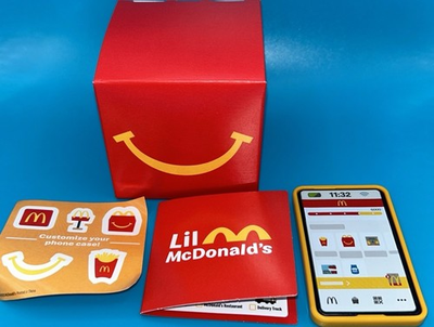 #ad #ad Lil McDonald’s Number 7 #07 Phone Happy Meal New In Box 2025 w Stickers $14.95