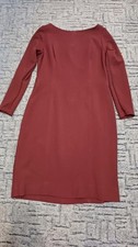Women Anne Klein Dress Burgundy 40 / L / 48