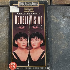 Public Pictures Home Video Double Vision VHS NTSC PG-13 Kim Cattrall