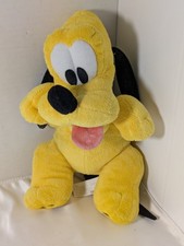 Disney Parks Babies Pluto Plush Stuffed Animal 10  No Blanket Toy