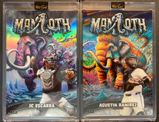 2024 Wild Card Dino-Might Mammoth - JC Escarra 1/2 & Agustin Ramirez 3/3