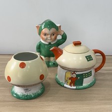 Shelley Boo Boo Tea Set Mabel Lucie Attwell Teapot Elf Sugar Bowl