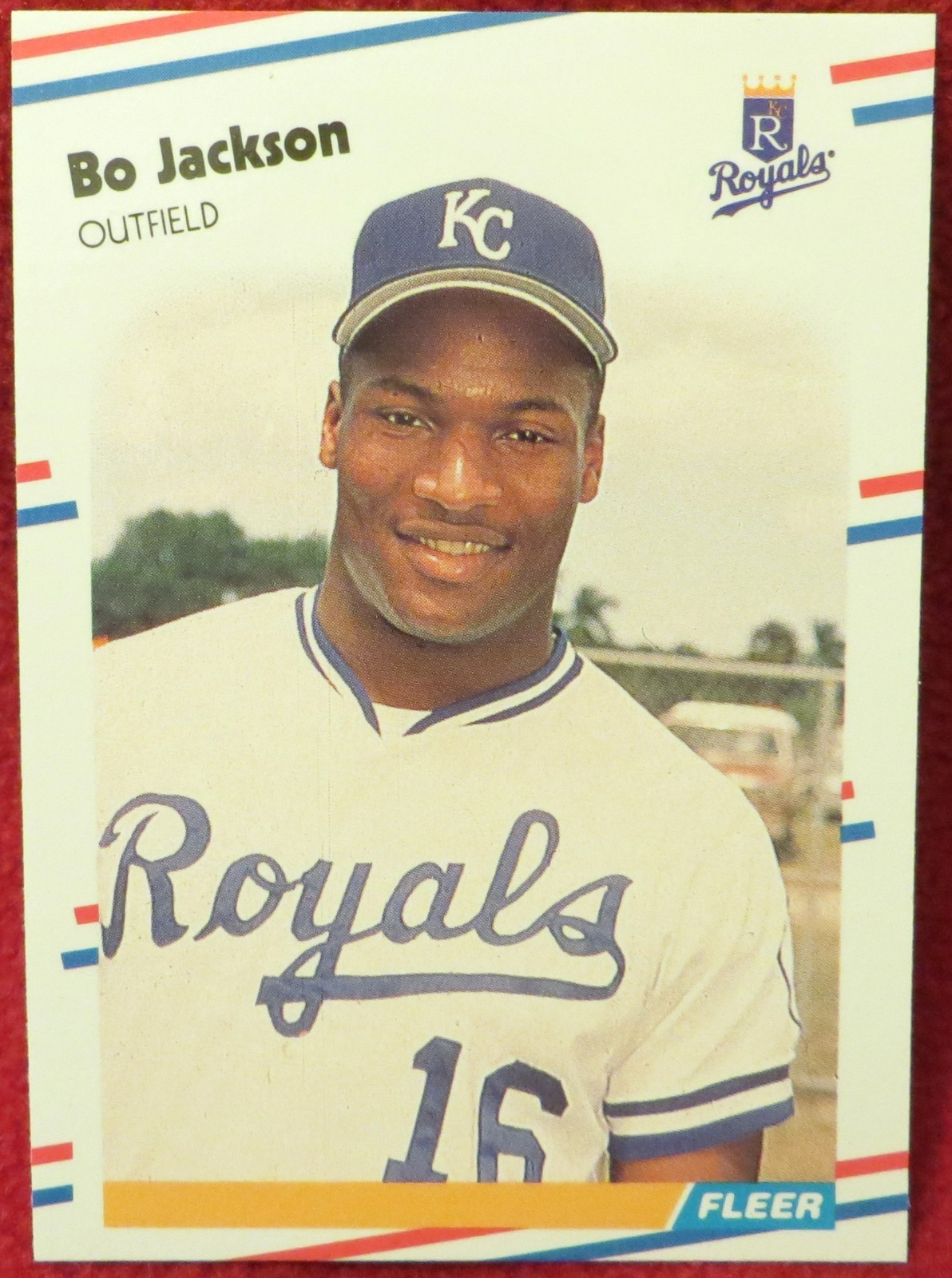 Bo Jackson 1988 Fleer Glossy #260