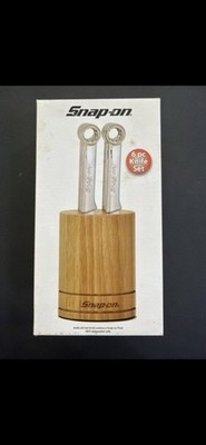 Snapon 6 Piece Steak Knife Set Stainless Steel Blades