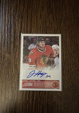 2013-14 Score - Signatures Jimmy Hayes #SS-JH (AU)