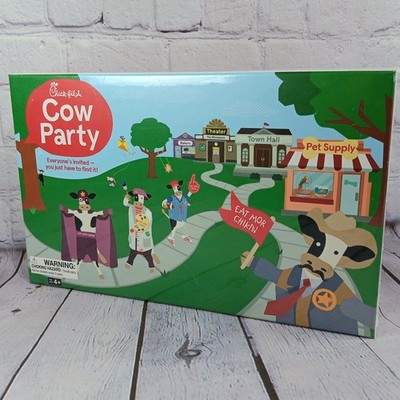 New Sealed Chick Fil A 2023 Cow Party Sealed Board Game Rare Family Game Night