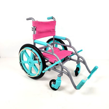 American Girl Our Generation My Life Pink Teal Gray Fits 18" Doll Toy Wheelchair