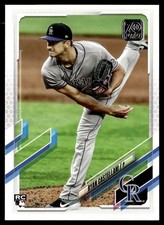 2021 Topps Ryan Castellani Rookie Colorado Rockies #177