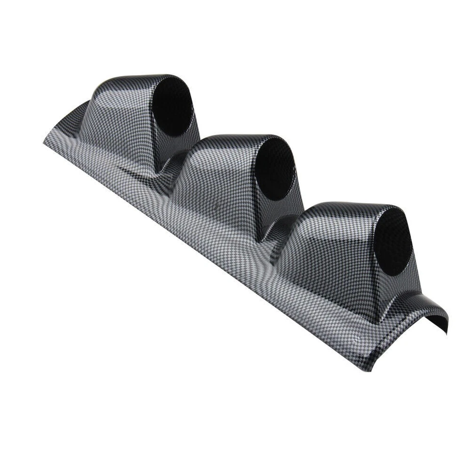 Soporte de medidor de montaje de 3 orificios 2" 52 mm cápsula de accionamiento izquierdo pilar A triple universal Foto 3 de 4