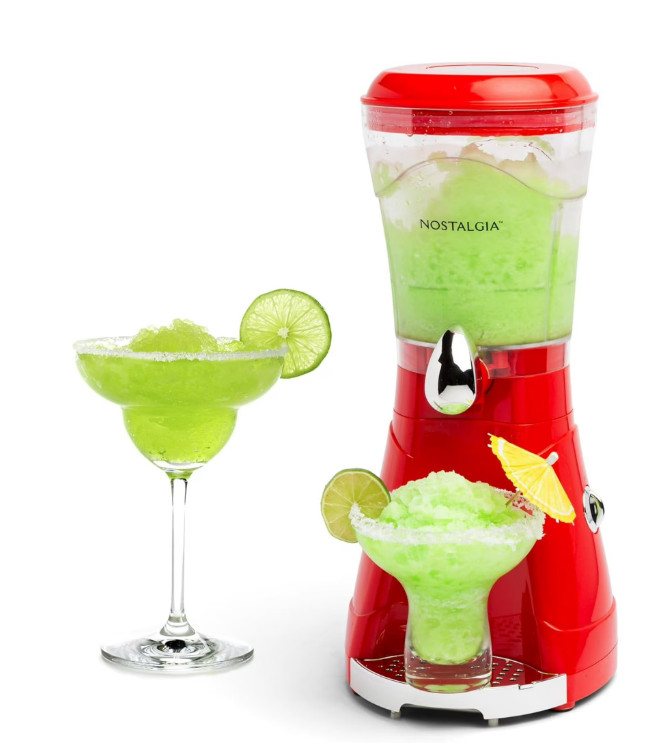 BEST PRICE Nostalgia 64oz Margarita Slush Maker Frozen Drink Machine NO IMPORT F