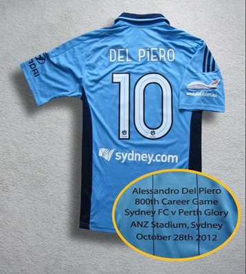 Sydney FC DEL PIERO 10 アウェイシャツ　Mサイズ Sydney FC DEL PIERO 10 アウェイシャツ Mサイズ シドニーFC ADIDAS