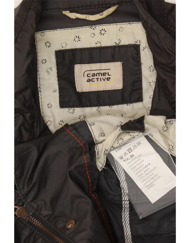 Chaqueta utilitaria CAMEL ACTIVE para mujer IT 46 grande marrón algodón YD07 Foto 3 de 3