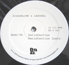 Kidsublime - Satisfaction / Drop Bombs, 12", (Vinyl)