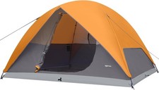 Amazon Basics Dome Camping Tent with Rainfly and Carry Bag, 3-Season Easy Set-Up