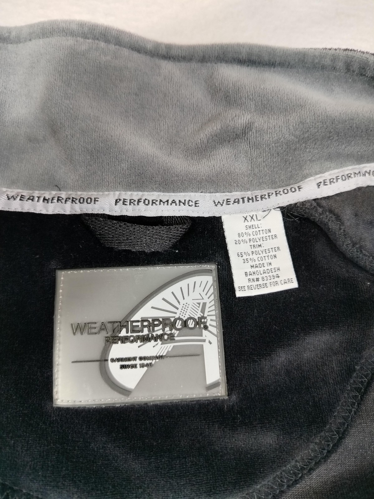 Weatherproof Performance Track Jacket Mens 2XL Bl… - image 3