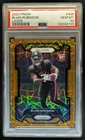 2023 Panini Prizm Bijan Robinson RC Lazer Rookie #305 Falcons PSA 10 GEM MINT