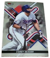 2022 Topps Finest #97 Corey Seager Texas Rangers MLB Baseball Card (N6