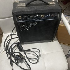 Amplificador de guitarra eléctrica de práctica Fender Squier SP-10 negro